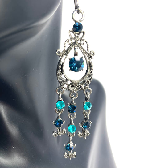 Crescent TearDrop Earrings