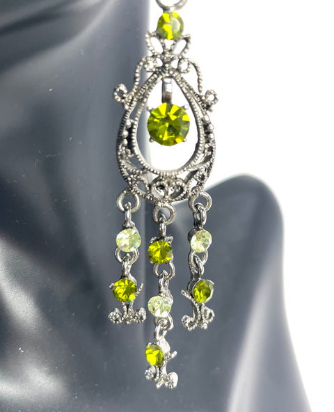 Crescent TearDrop Earrings