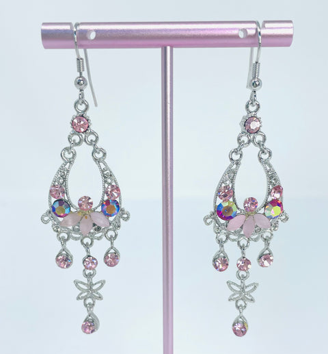 Iris Tear Drop Earrings