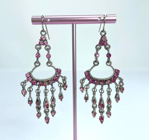 Reflective Teardrop Earrings