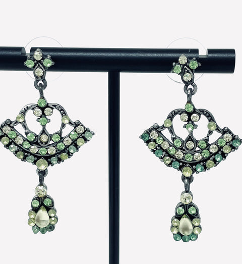 Renaissance Fan Earrings