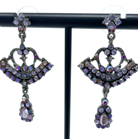 Renaissance Fan Earrings